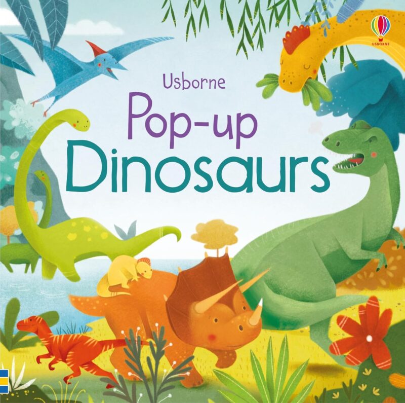 Libro infantil, La vida de los Dinos. Pop - up, dinosaurios, interactivo