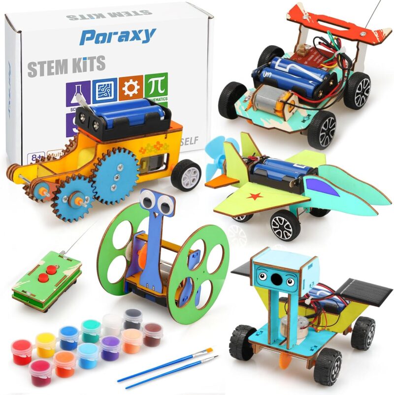 Poraxy Kit de modelos STEAM 5 en 1