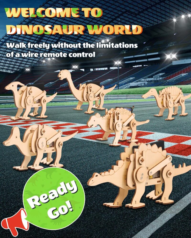 Dinosaurios 3D - 6 en 1 - Kits de Construcción de STEAM - Image 3