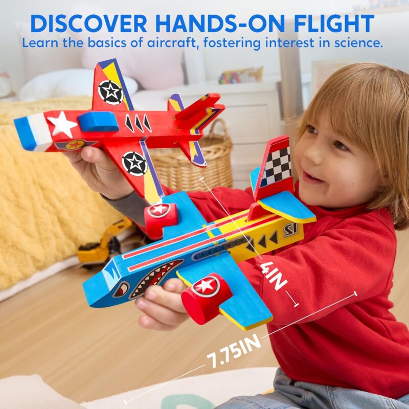 Aviones de madera Kits DIY: construye, pinta y aprende - Image 6
