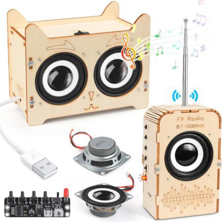 DIY Construye tu altavoz Bluetooth y radio FM funcionales