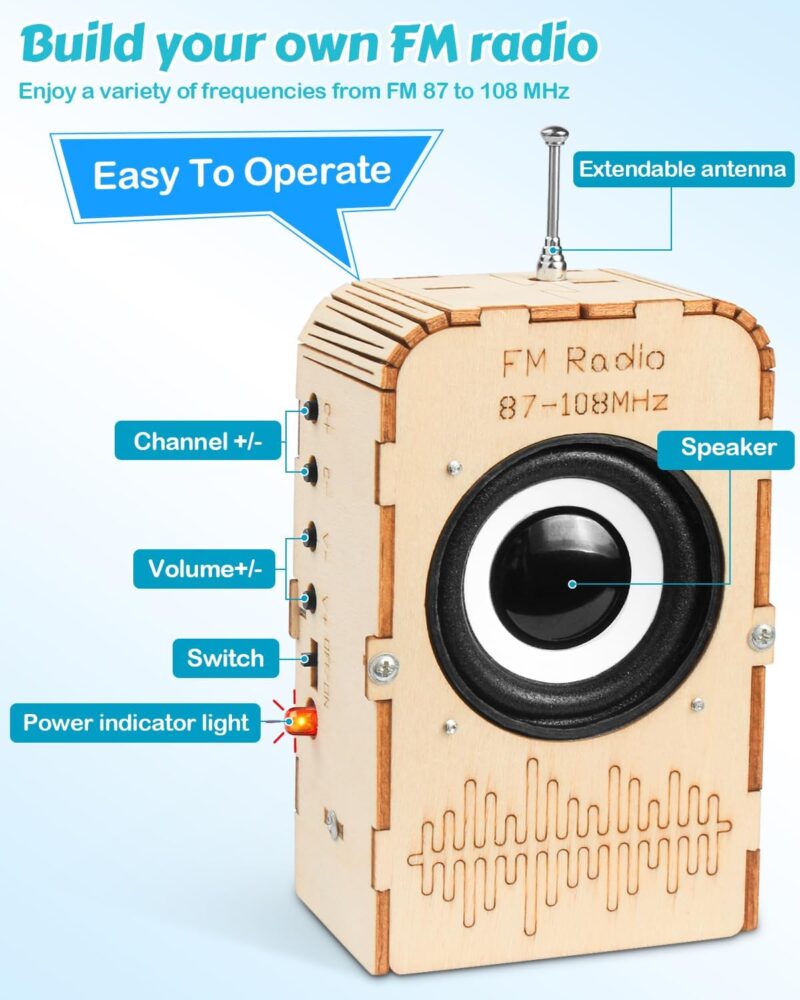 DIY Construye tu altavoz Bluetooth y radio FM funcionales - Image 3