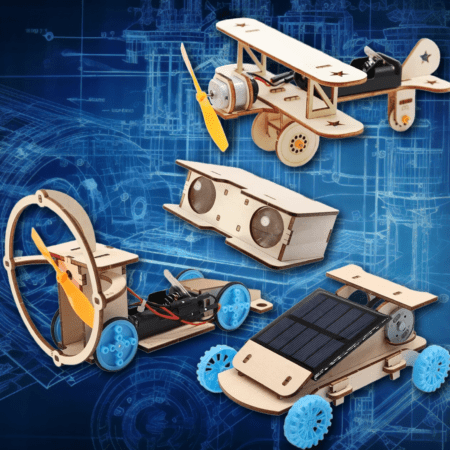 KIT Inventor: Vehículos, Aspas, Energía Solar, Visor Extremo
