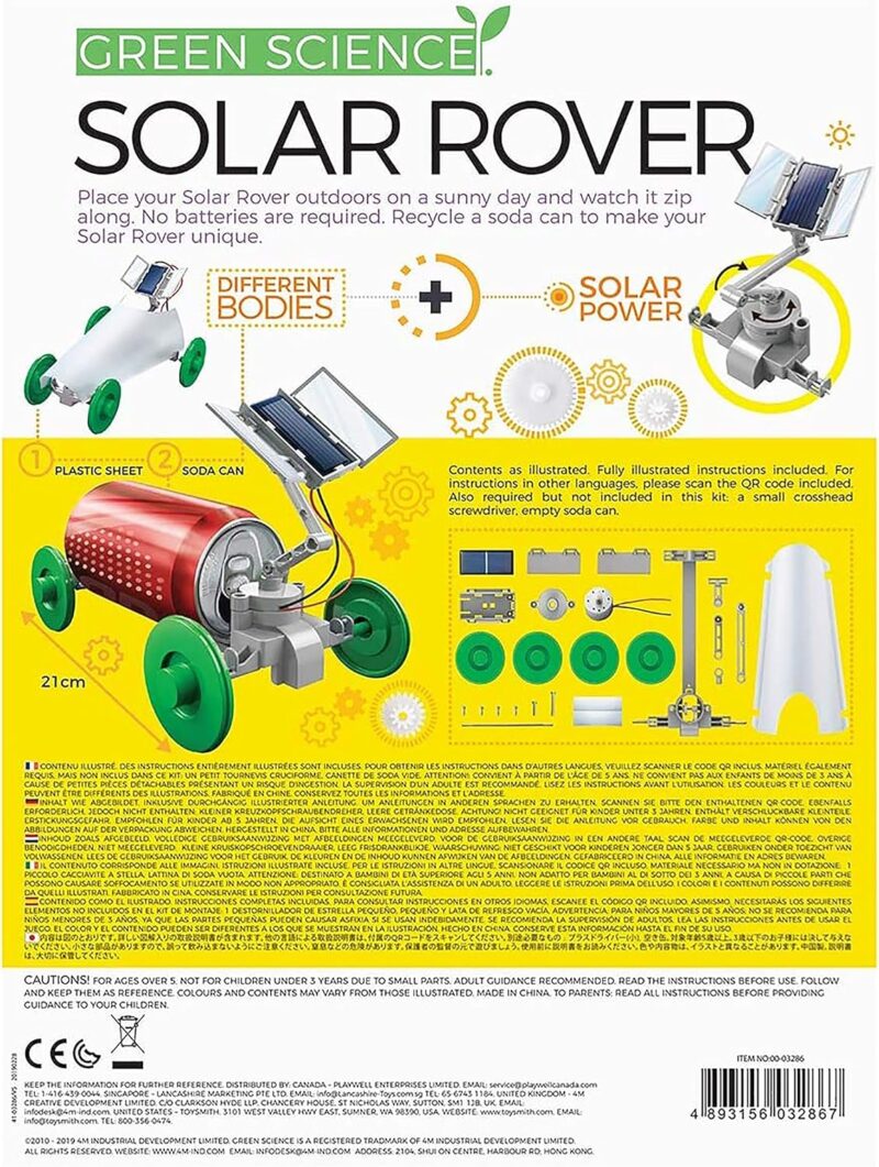 Kit 4M Solar Rover: Aprendizaje Práctico de Energía Solar - Image 2